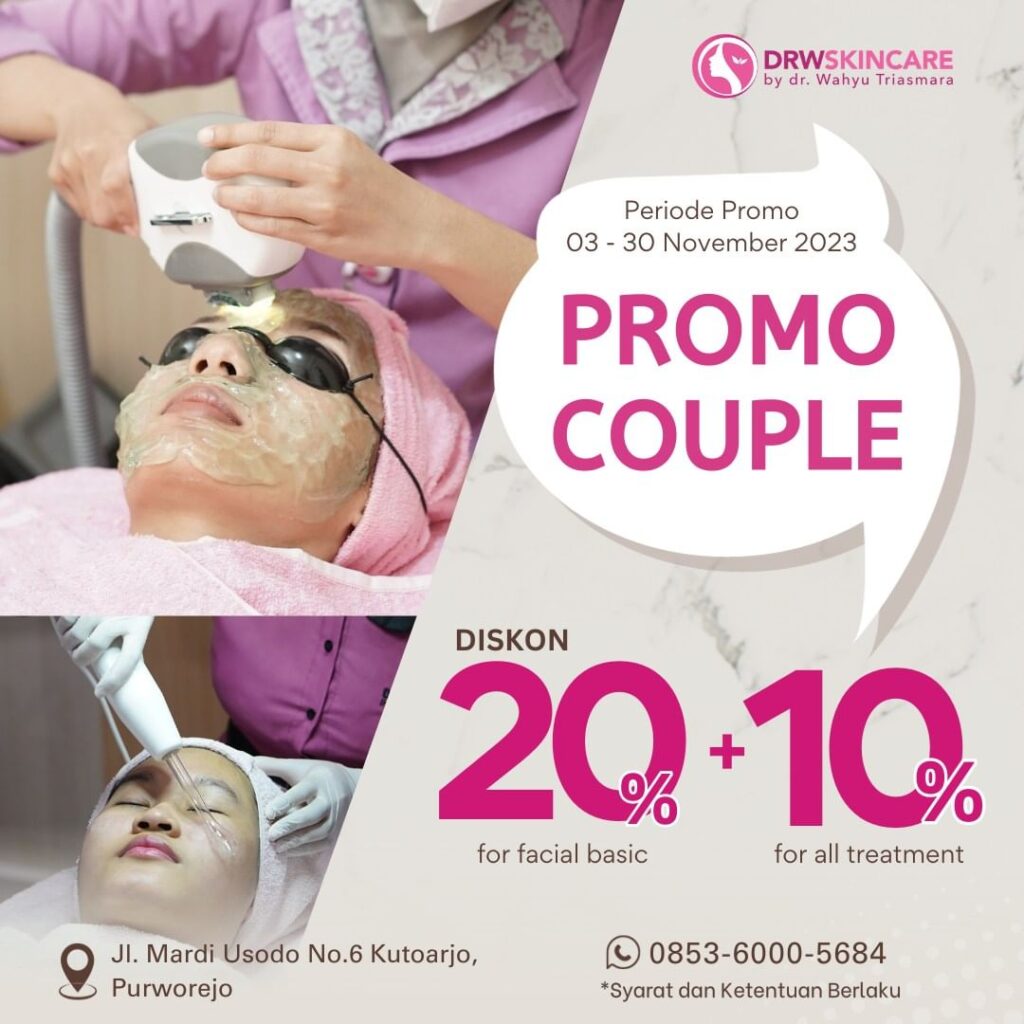 Perawatan di Klinik DRW Skincare, Diskon Khusus Pelajar Mulai 20%!